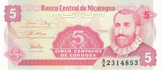 5 Cetanvos de Cordoba 1991 p168a1 Nicaragua
